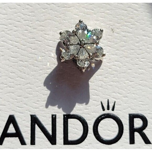 Pandora Jewelry - Pandora Sparkling Herbarium Cluster Charm